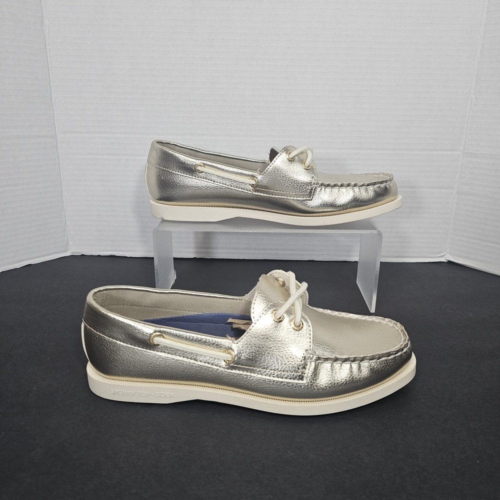 Sperry Top-Sider Luna Women's Size 7M Boat Shoes Gold Comfort Casual Loafers